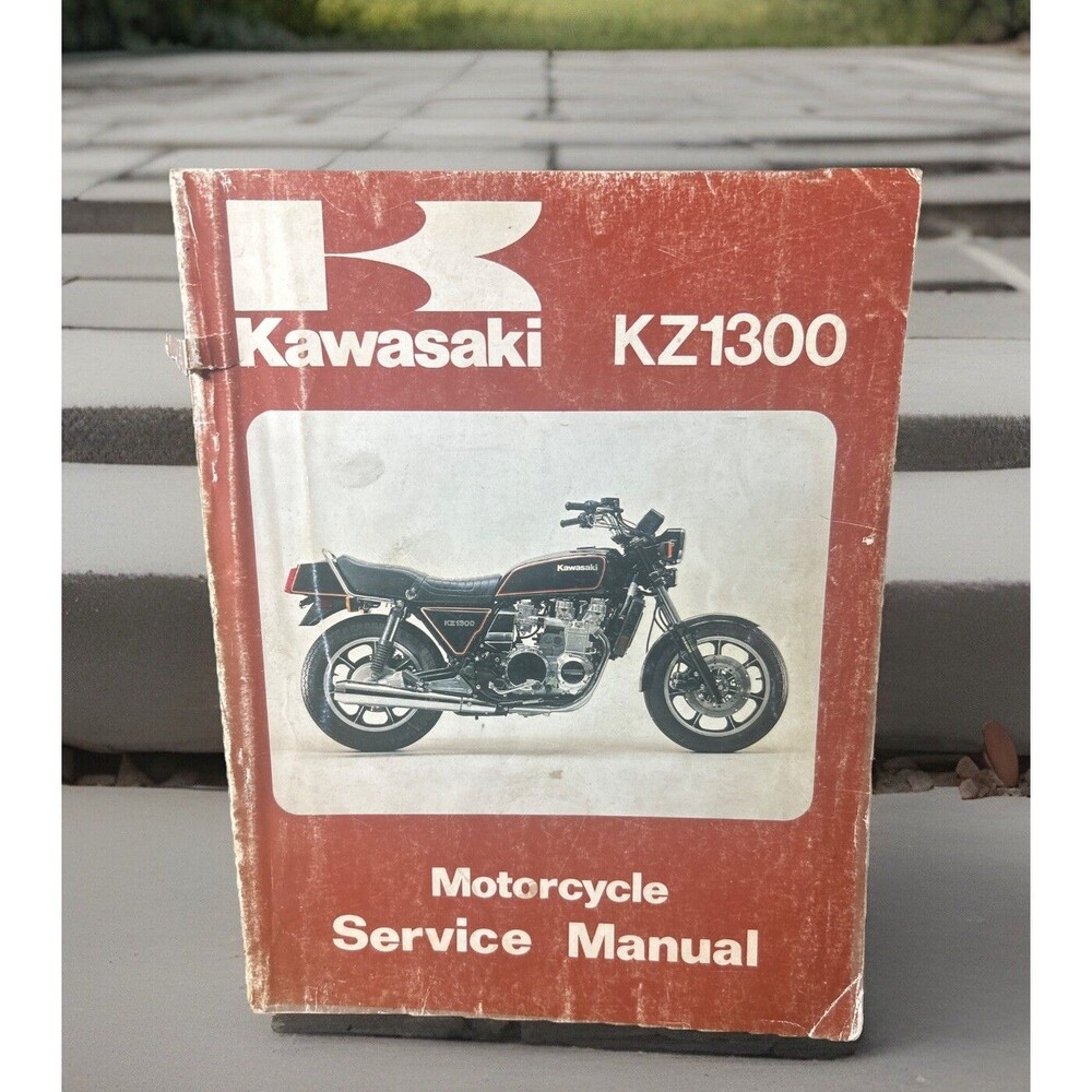 KAWASAKI KZ1300 1979-1980 Motorcycle Factory Service Repair Manual VINTAGE OEM